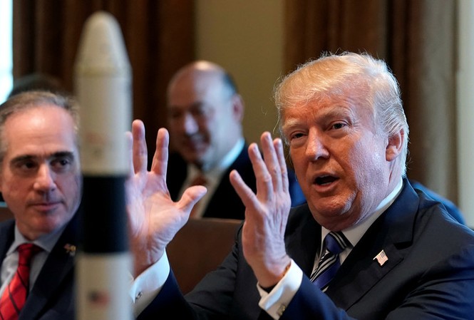 Ông Trump tự tin có thể đạt được thỏa thuận với Triều Tiên Tổng thống Mỹ Donald Trump. Ảnh: Reuters