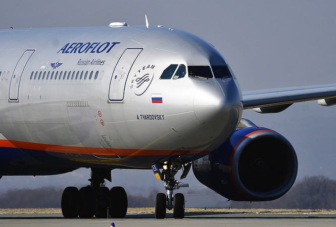 Vụ Aeroflot: Moscow 'khó chấp nhận' lời giải thích của London Máy bay của hãng Aeroflot. Ảnh: Reuters
