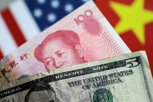 Trung Quốc dự trữ hơn 3.000 tỷ USD NDT quý trước tăng giá 0,8% so với USD. Ảnh: Reuters