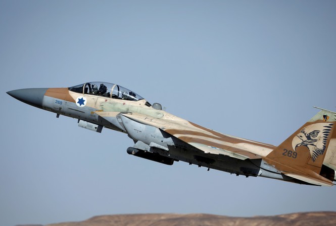 Israel tuyên bố có quyền 'tự do hành động' trên không phận Syria Chiến đấu cơ F-15 của Israel. Ảnh: Reuters