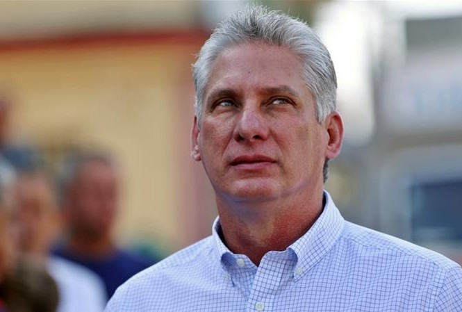 Tân Chủ tịch Cuba: Sẽ không thay đổi chính sách đối ngoại của Havana Tân Chủ tịch Hội đồng Nhà nước Cuba - Miguel Diaz-Canel. Ảnh: Aljazeera