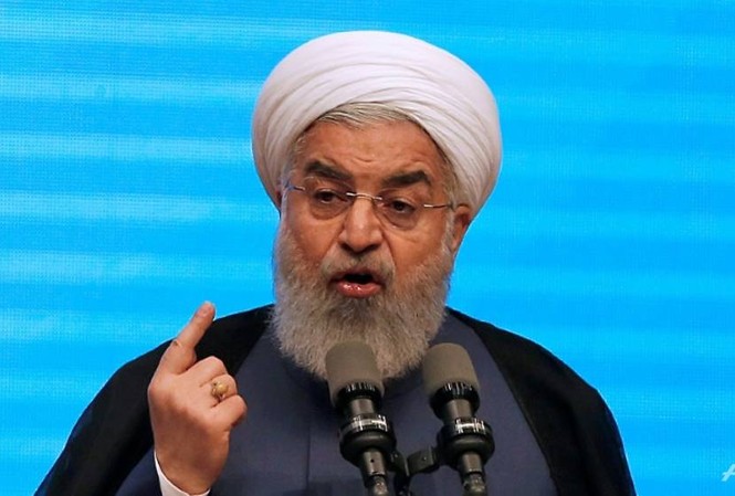 Tổng thống Iran: ‘Mỹ sẽ hối hận nếu rút khỏi thỏa thuận hạt nhân’ Tổng thống Iran Hassan Rouhani. Ảnh: AFP
