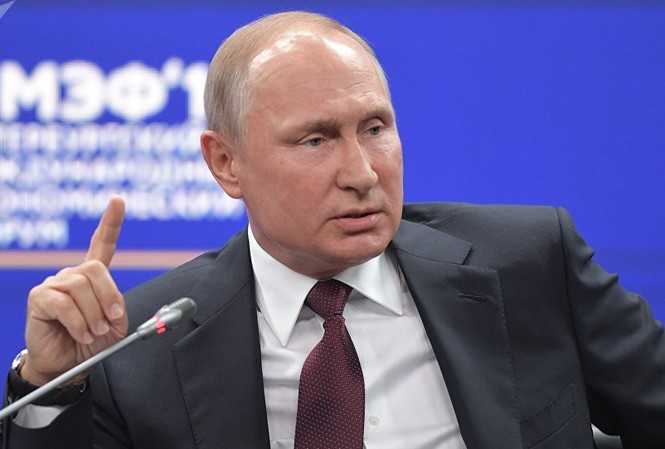 Ông Putin: ‘Muốn phi hạt nhân hóa, cần đảm bảo an ninh cho Triều Tiên' Tổng thống Nga Vladimir Putin. Ảnh: Sputnik