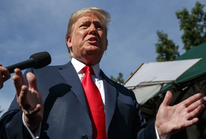 Ông Trump nói 'chưa cần chi tiền để nối lại tập trận chung Mỹ-Hàn' Tổng thống Mỹ Donald Trump. Ảnh: AP