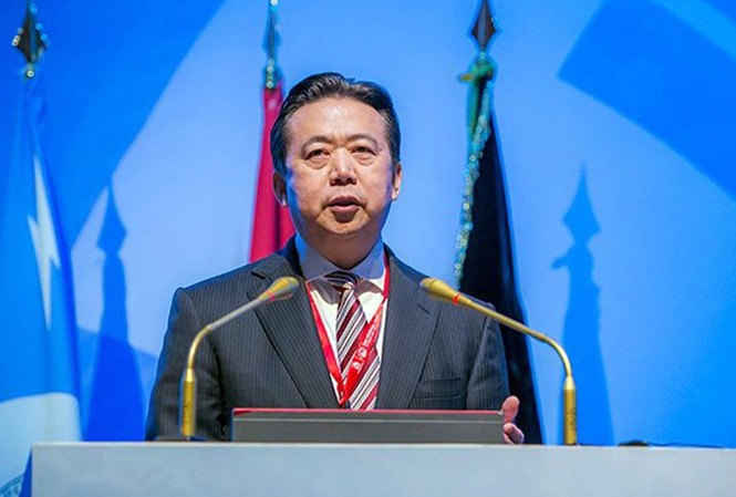Bộ Công an Trung Quốc lên tiếng về vụ bắt giữ 'sếp' Interpol Ông Mạnh Hoành VĨ