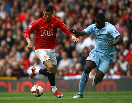 Ronaldo là 'hung thần' của Man City Ronaldo là rất có duyên ghi bàn vào lưới Man City.