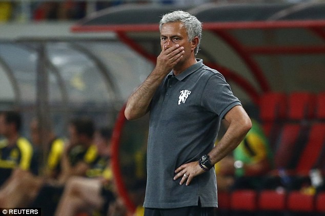 M.U thua thảm Dortmund, Mourinho nói gì? Mourinho chưa có được đội hình tốt nhất.