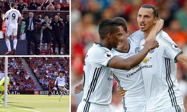 M.U thắng trận, Ibra và Mourinho cùng lập kỷ lục Ibra và HLV Mourinho cùng lập kỷ lục trong chiến thắng của M.U.