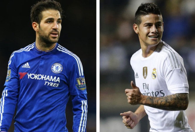 Real Madrid sẽ giải cứu ngôi sao Fabregas? Fabregas và James Rodriguez sẽ đổi chỗ cho nhau?
