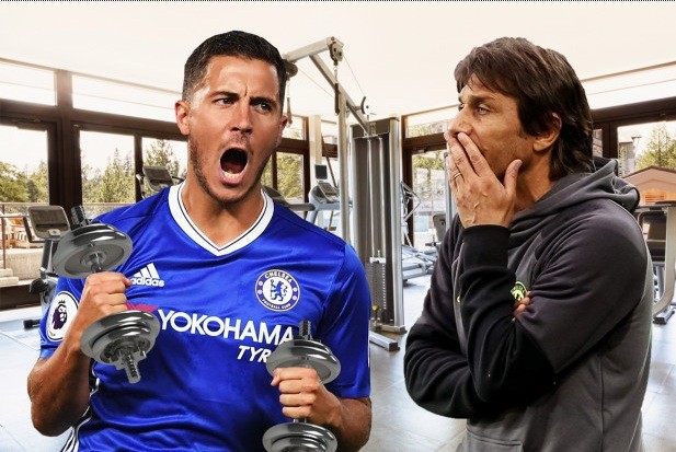 HLV Conte ép Hazard phải… tăng cân HLV Conte yêu cầu Eden Hazard phải tăng cân.