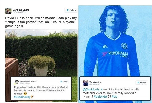 BẢN TIN Thể thao: Chelsea tốn bộn tiền mua lại David Luiz Chelsea chính thức mua lại David Luiz.