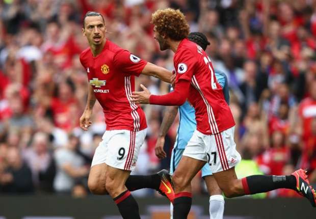 BẢN TIN Thể thao: Ibra lập kỷ lục trong ngày buồn của M.U Ibrahimovic ăn mừng bàn thắng vào lưới Man City.