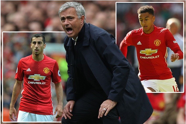 Mourinho 'trảm' 2 ngôi sao trước trận gặp Feyenoord HLV Mourinho gạch tên Mkhitaryan và Lingard khỏi trận gặp Feyenoord.