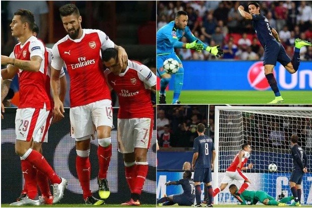 BẢN TIN Thể thao: Arsenal thoát thua phút bù giờ Arsenal thoát thua trước PSG.
