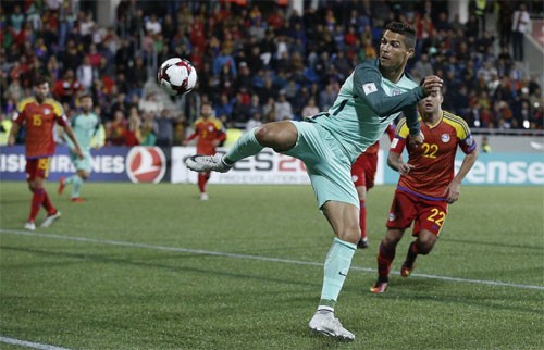 Kết quả vòng loại World Cup: Ronaldo giải cứu Bồ Đào Nha Ronaldo tỏa sáng, Bồ Đào Nha có chiến thắng 2-0 trước Andorra.