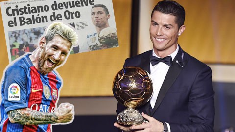 BẢN TIN Thể thao: Ronaldo trả bóng vàng cho Messi? BẢN TIN Thể thao: Ronaldo trả bóng vàng cho Messi?