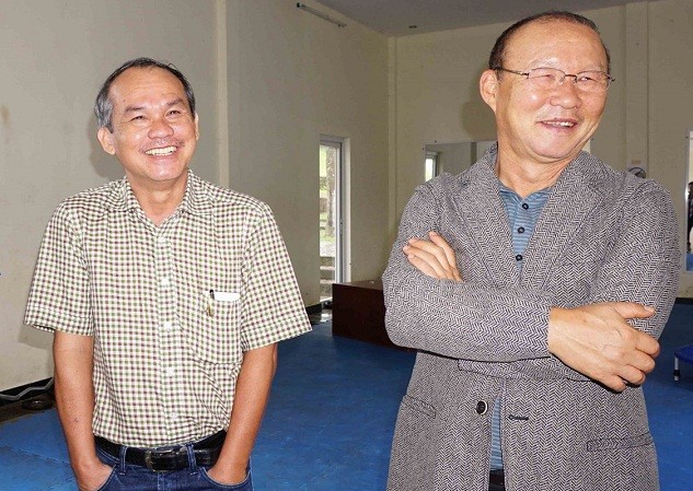 BẢN TIN thể thao: Bầu Đức lên tiếng về kỳ tích của U23 Việt Nam Bầu Đức và HLV Park Hang-seo.