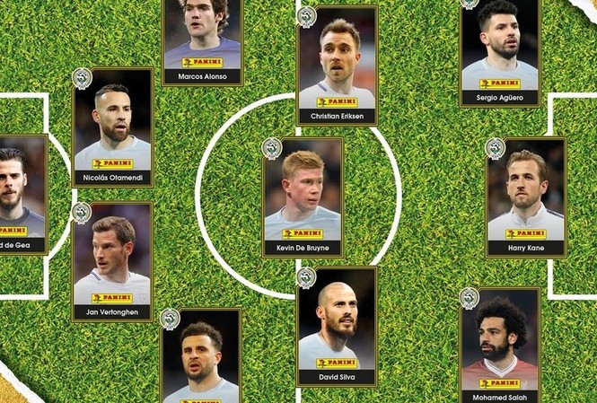 Man City áp đảo ở đội hình hay nhất Premier League Đội hình hay nhất Premier League 2017/18.