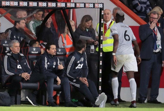 Bản tin thể thao: Bị thay ra, Pogba giận không thèm bắt tay Mourinho Bản tin thể thao: Bị thay ra, Pogba giận không thèm bắt tay Mourinho