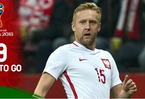 Tuyển Ba Lan nhận hung tin trước thềm World Cup 2018 Kamil Glik dính chấn thương khá nặng ở vai.