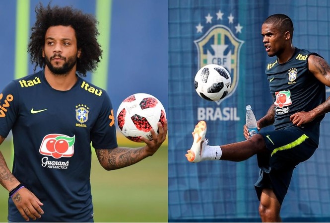 Tuyển Brazil đón liền 2 tin vui trước trận gặp Bỉ Marcelo và Douglas Costa đã hoàn toàn bình phục chấn thương.