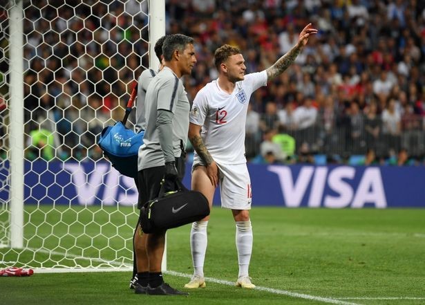 Đội tuyển Anh mất nhiều trụ cột khi tranh hạng 3 với Bỉ? Kieran Trippier dính chấn thương nặng trong trận đấu với Croatia.