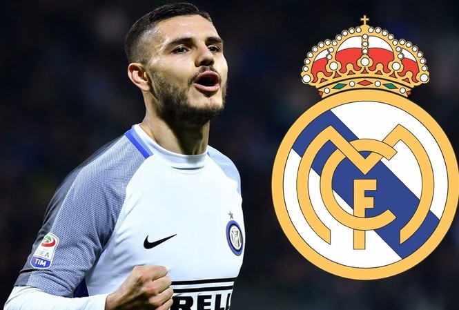 Real chốt 3 'bom tấn' trị giá 200 triệu bảng Real Madrid bạo chi vì Mauro Icardi.