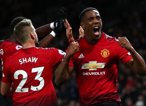Bàn thắng giúp HLV Mourinho 'giữ ghế' trị giá hơn 7 triệu bảng Anthony Martial đã có 25 bàn cho M.U tại Premier League.