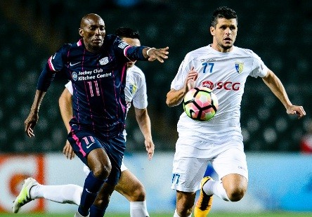 HLV Sven Goran Eriksson khen nức nở cựu cầu thủ Hà Nội Alvaro Silva (phải) từng khoác áo Hà Nội FC trong 1 mùa giải.