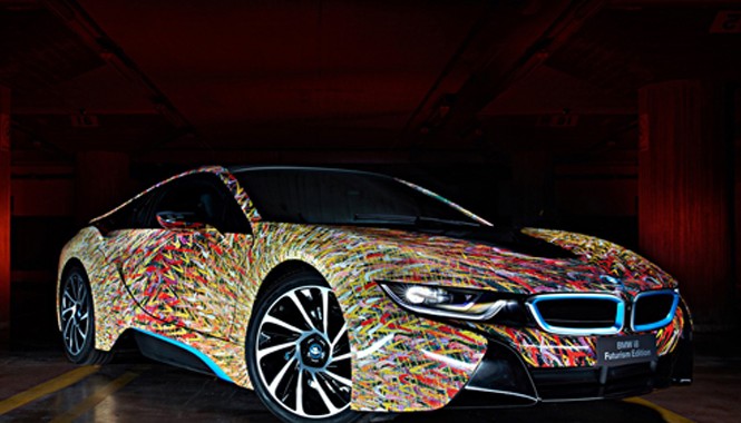 BMW i8 độc đáo mừng sinh nhật BMW kết hợp với hãng độ Garage Italia Customs tạo ra phiên bản đặc biệt mang phong cách tương lai "Futurism Edition" của i8, nhằm kỷ niệm 50 năm hãng có mặt ở Italy.