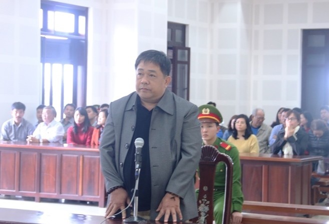 Người nhắn tin dọa giết chủ tịch Đà Nẵng lãnh án 18 tháng tù Bị cáo Đào Tấn Cường tại phiên tòa. Ảnh: Nguyễn Thành