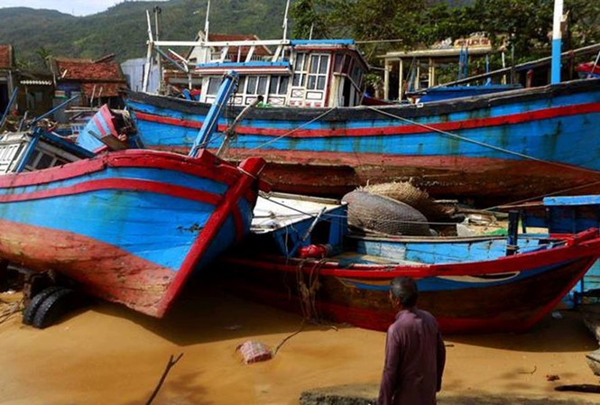 100 người thiệt mạng do bão số 12 Khánh Hoà là mộ trong những địa phương thiệt hại nặng nhất do bão số 12