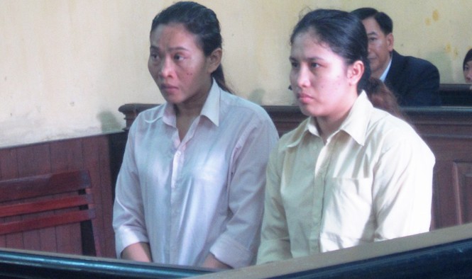 Hai người nước ngoài vận chuyển ma túy vào Việt Nam lãnh án Hai bị cáo Roth Chan Da và Keo Thi Da tại phiên tòa phúc thẩm sáng nay