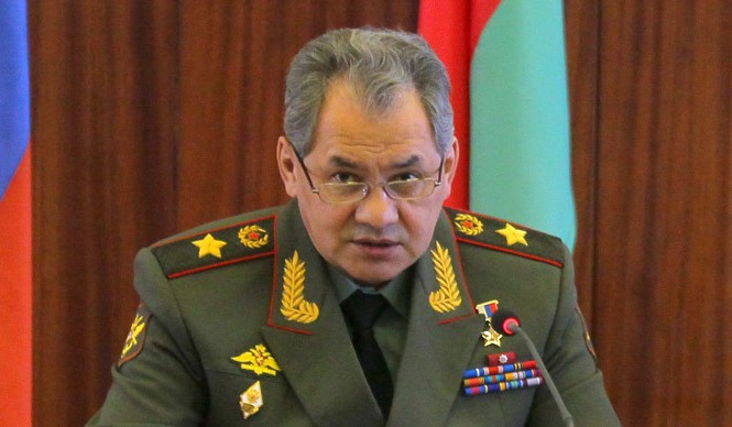 Nga phản đối chạy đua vũ trang Bộ trưởng Quốc phòng Nga Sergei Shoigu