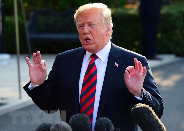 Tổng thống Mỹ không công nhận thông cáo chung của hội nghị G7 Tổng thống Mỹ Donald Trump. (Nguồn: THX/TTXVN)