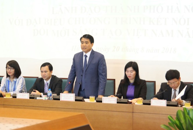 Hà Nội sẽ xây công viên phần mềm thu hút nhà khoa học quốc tế Chủ tịch UBND TP Hà Nội cam kết sẽ tạo điều kiện tối đa cho các nhà khoa học phát huy trí tuệ