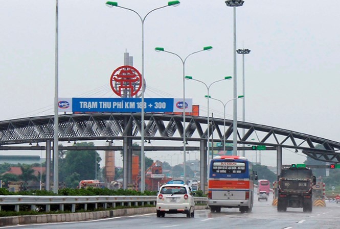 Chính thức giảm 25% giá vé BOT Pháp Vân-Cầu Giẽ Trạm thu phí tuyến Pháp Vân - Cầu Giẽ