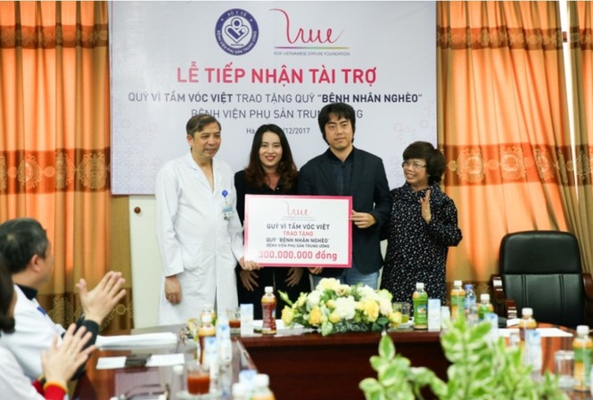 Thêm sức bật cho sản phụ và trẻ em khó khăn Toàn cảnh buổi lễ