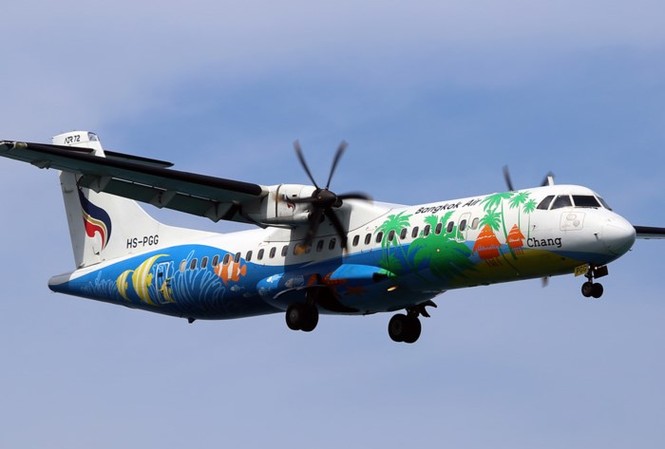 Hàng không Thái mở đường bay giá rẻ từ Hà Nội đi Chiangmai Máy bay ATR 72 của Bangkok Airways