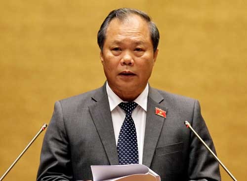 Lùi thời gian trình Luật Biểu tình sang năm 2016 Chủ nhiệm Uỷ ban Pháp luật Phan Trung Lý.