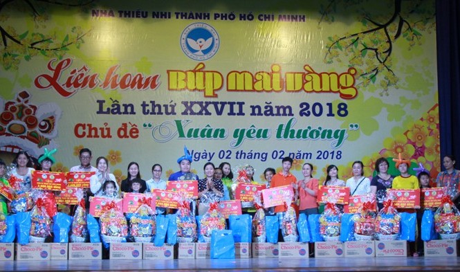 Hơn 500 em nhỏ chung vui trong Liên hoan 'Búp mai vàng' 2018 Hơn 500 em nhỏ chung vui trong Liên hoan 'Búp mai vàng' 2018