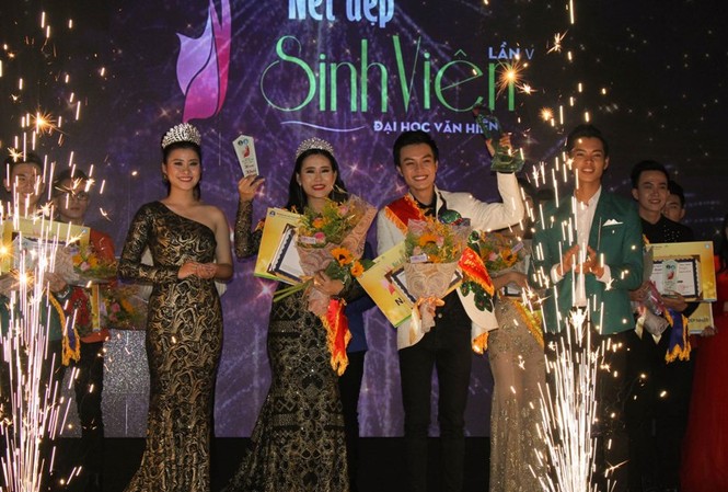 Quỳnh Trang-Xuân Trường đăng quang 'Nét đẹp sinh viên Văn Hiến' Quỳnh Trang-Xuân Trường đăng quang 'Nét đẹp sinh viên Văn Hiến'