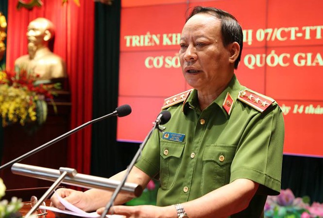 Đã cấp gần 8 triệu số định danh cá nhân trên 16 địa phương Thượng tướng Lê Quý Vương.