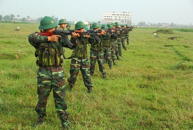 Phát động thi đua giành 4 nhất Một trong 4 nội dung của đợt thi đua là xây dựng chính quy, rèn kỷ luật nghiêm