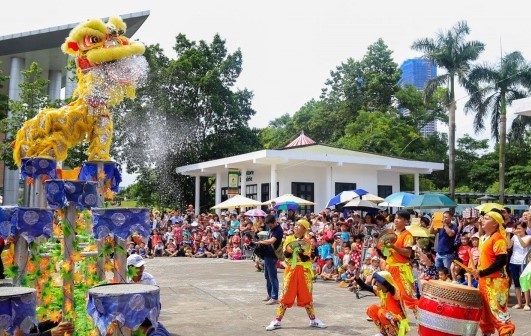 Vui trung thu ở Bảo tàng Dân tộc học Ảnh: Bảo tàng DTHVN