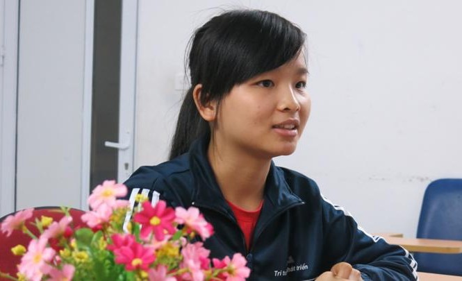Bài luận đầy cảm động của thí sinh I BET YOU CAN 2014 Thí sinh Nguyễn Thị Quyên tại vòng 3 cuộc thi I bet you can 2014.