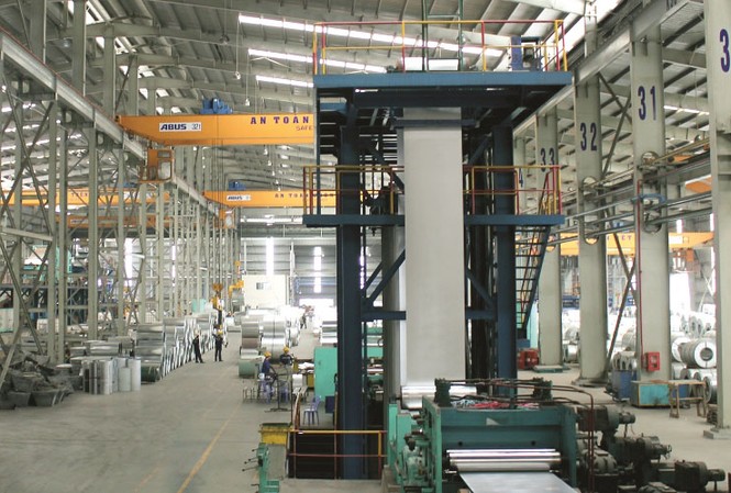 Tôn Hoa Sen cam kết bằng chất lượng Nhà máy Tôn Hoa Sen Phú Mỹ được xem là nhà máy sản xuất tôn lớn nhất Đông Nam Á