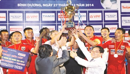 Kết quả bình chọn qua SMS giải Siêu cúp bóng đá Quốc gia 2014 Kết quả bình chọn qua SMS giải Siêu cúp bóng đá Quốc gia 2014