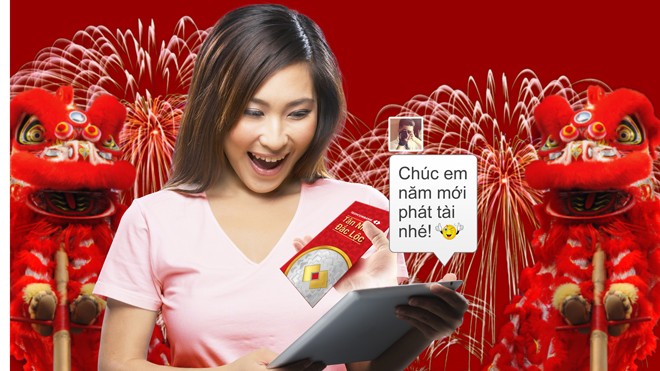 Cùng Techcombank tặng “Lì xì lộc phát”, cung chúc tân xuân Cùng Techcombank tặng “Lì xì lộc phát”, cung chúc tân xuân