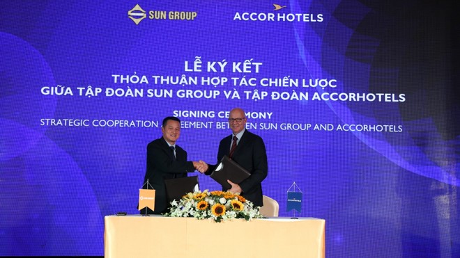 Sun group bắt tay với tập đoàn quản lý khách sạn hàng đầu thế giới Sun group bắt tay với tập đoàn quản lý khách sạn hàng đầu thế giới